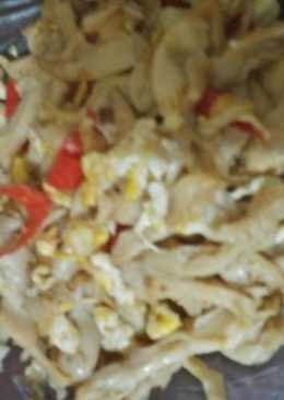 Tumis jamur saus tiram