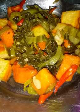 Cah tahu sayur asin