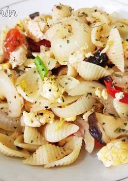 Makaroni tumis / menu sehat