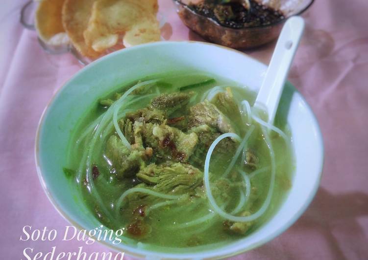 resep Soto Daging Sederhana #kitaberbagi