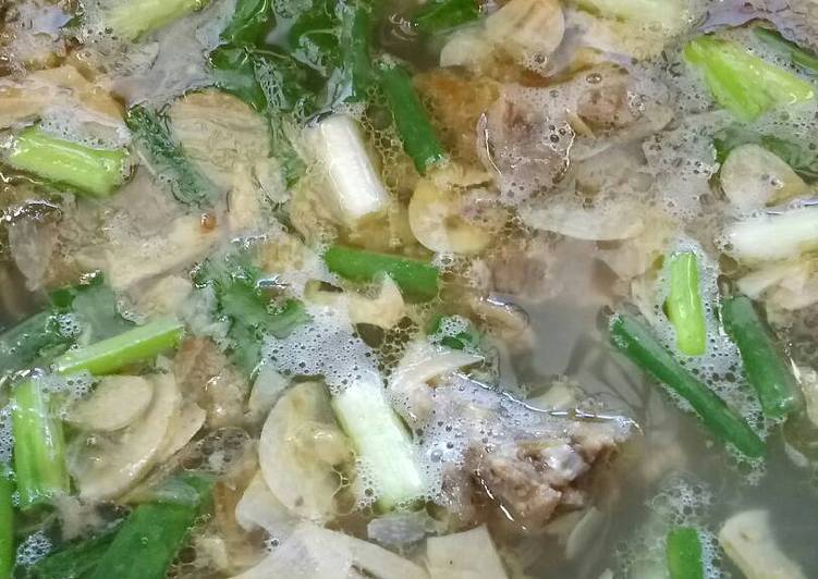 Sop tulangan sapi