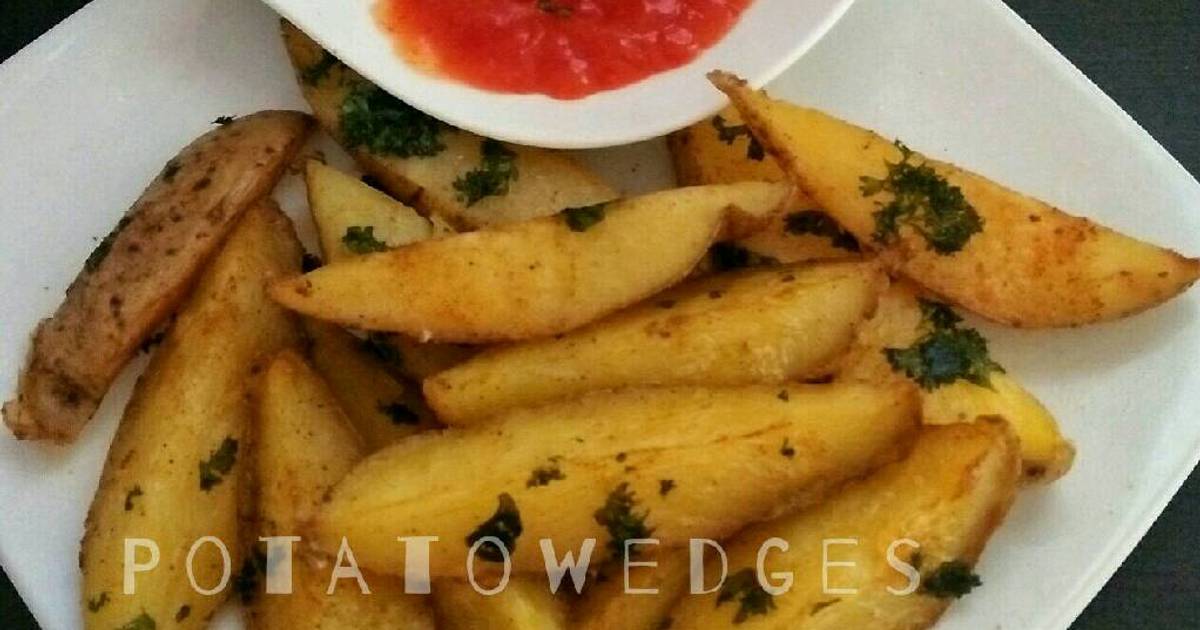 50 resep  panggang  kentang  wedges enak dan sederhana Cookpad