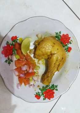 Diet mayo dinner day 2 Ayam ungkep sambal dabu2