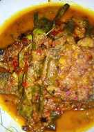 Gulai Ikan Mujahir Terong Ungu