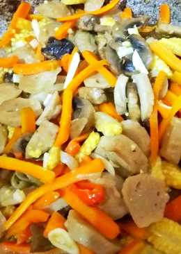 Cah Sayur dan Bakso