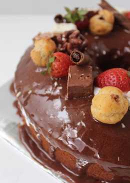 Chocolate Cake (Putih Telur)