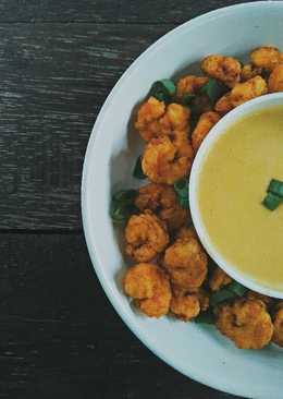 Salted egg sauce (fried shrimp)