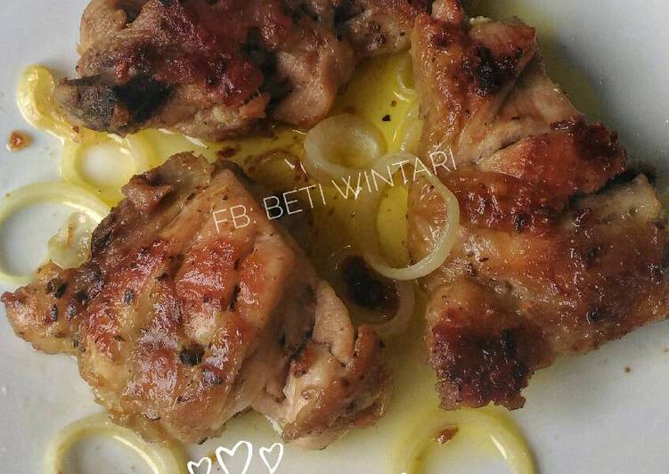 Resep Ayam Panggang saos butter KETO By Beti Wintari