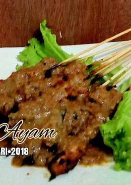 Sate ayam #PR_DibumbuKacangin