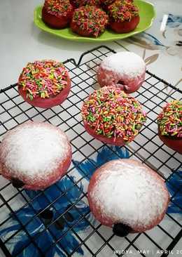 Simple Dragon Fruit Donut