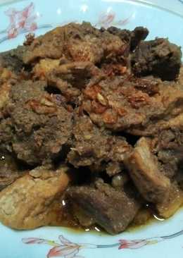 Lapis daging dan tahu