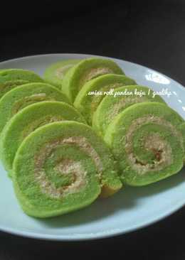 Swiss Roll Pandan Keju