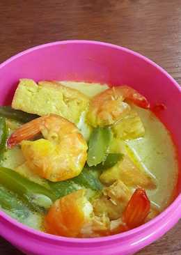 Gulai Buncis Udang Tahu