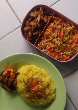 Nasi Kuning Rice Cooker ala Anak Kosan