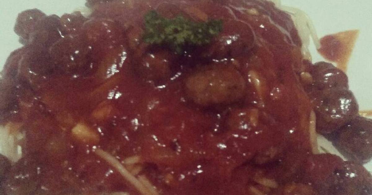 40 resep spageti meatball enak dan sederhana - Cookpad