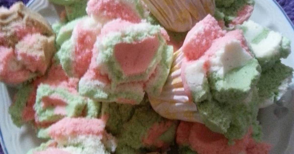 Resep Bolu kukus bunga mekar