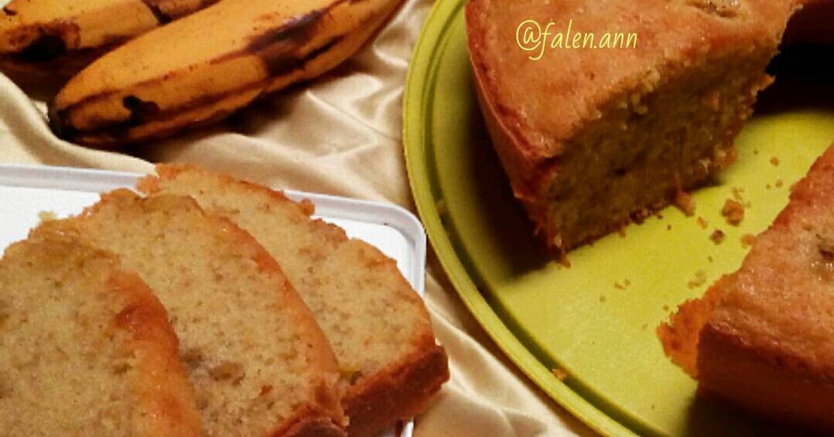 Resep Basic banana cake versi JTT