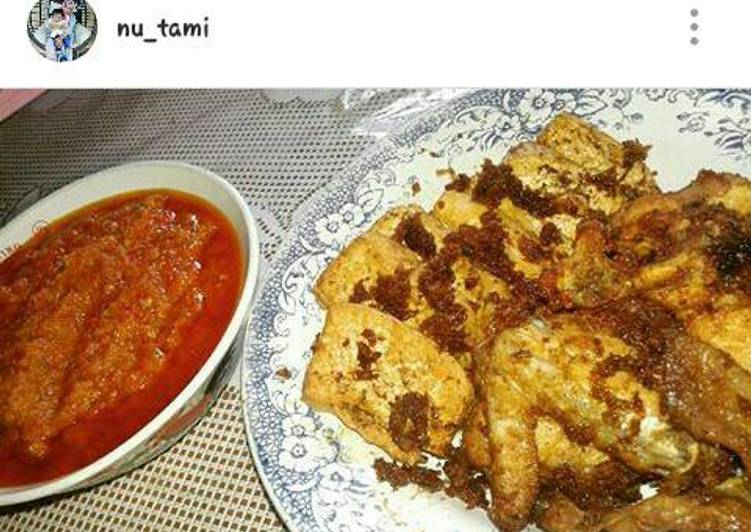 resep makanan Ayam penyet special a.k.a Sianmei KW??