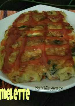 Fusilli Omelette (#Pr_Pasta)