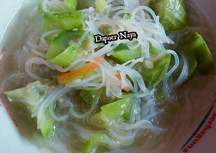 resep makanan Sayur oyong bihun