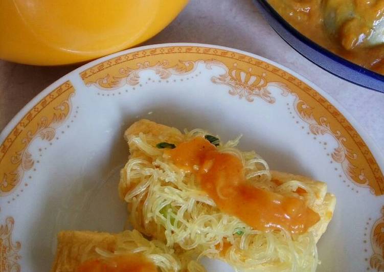 resep Kerupuk mie kuah sate