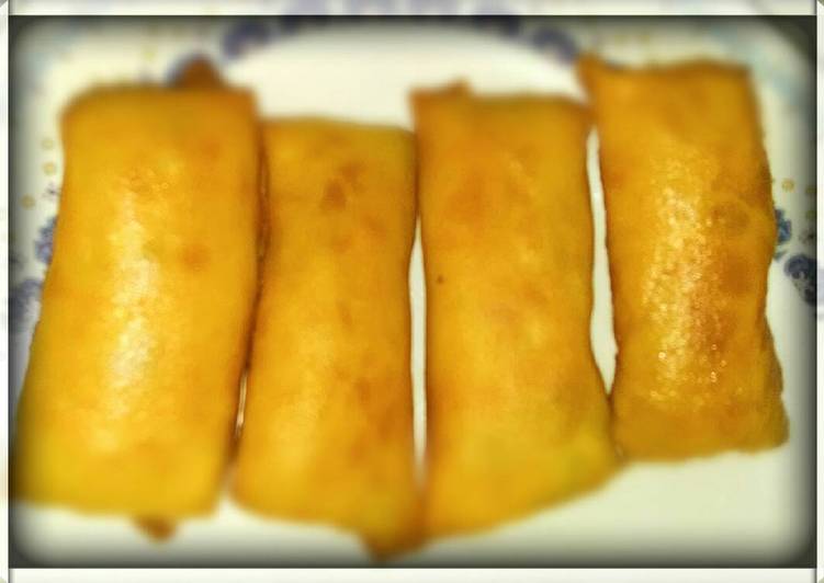 Resep Lumpia goreng (isi bihun, buncis, tahu) - Tari (Sandra's Mom)