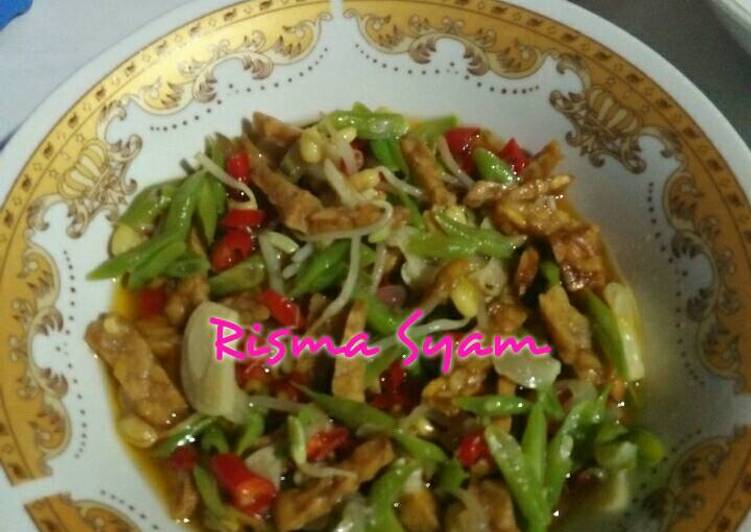 Resep Tumis Kacang Panjang Tempe Toge oleh Risma 