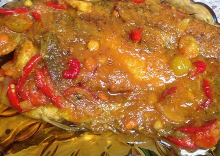 gambar untuk resep makanan Gurame acar kuning