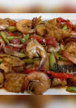 Udang Tahu Masak Pete