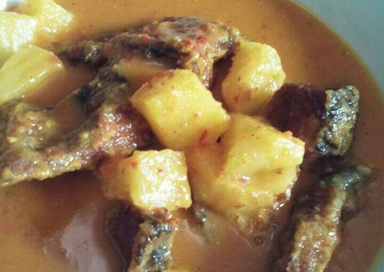 gambar untuk cara membuat Gulai ikan nila nenas