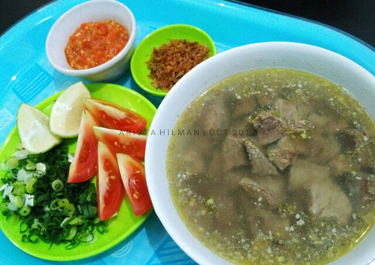 gambar untuk resep makanan Soto Daging Sapi | Kuah Bening