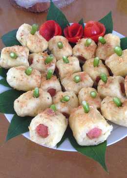 Singkong gulung sosis