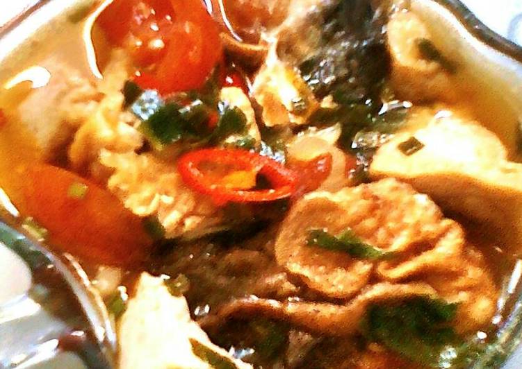 resep lengkap untuk Bandeng Asam Manis Kuah Pedas