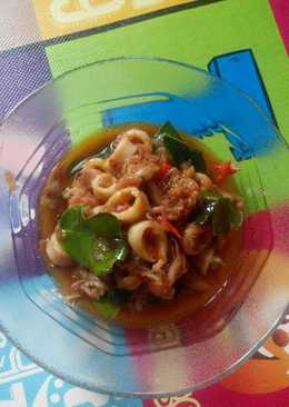 Cumi Asin Balado super pedes