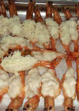 Udang saus cream jamur