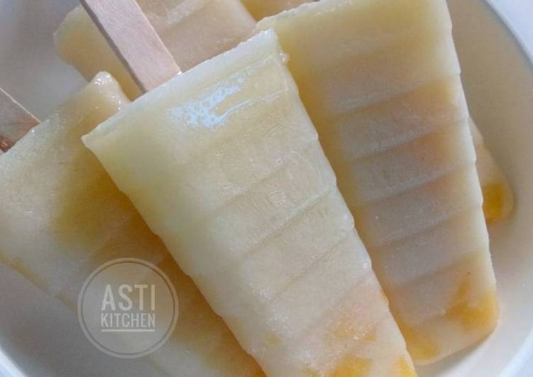 resep Jackfruit Popsicle (Es Loli Nangka)