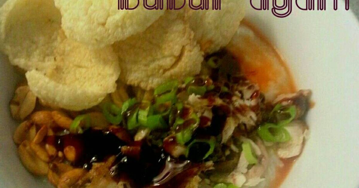  Resep  Bubur ayam  Bandung  oleh Dapoer Lily Cookpad