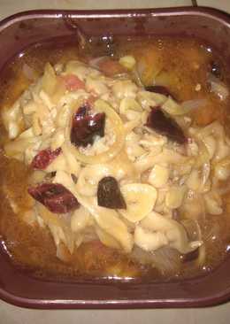 Jamur tiram saus tiram