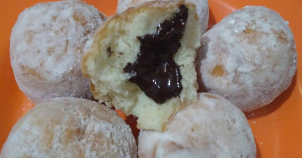 33 resep  donat isi  coklat  lumer  enak dan sederhana Cookpad