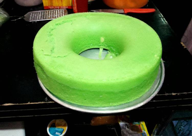 gambar untuk resep Bolu pandan kukus