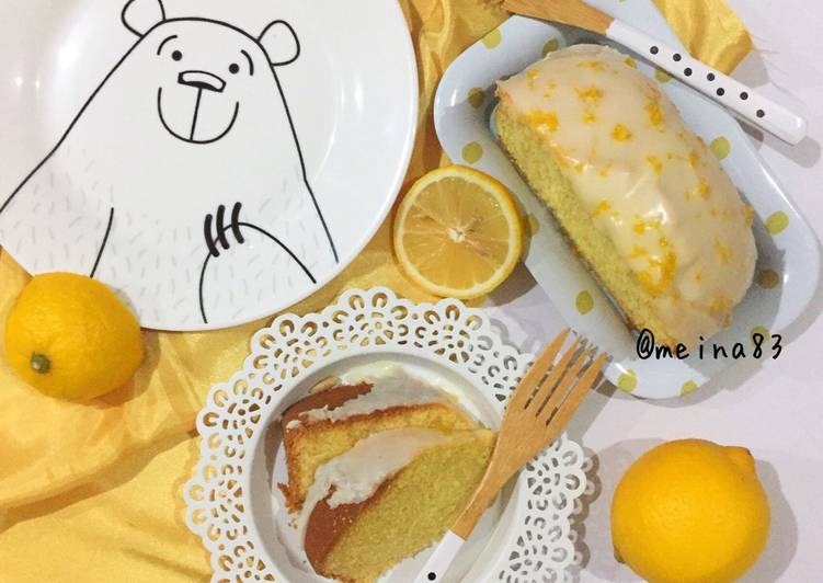 resep Lemon Buttercake with Panasonic SD-P104