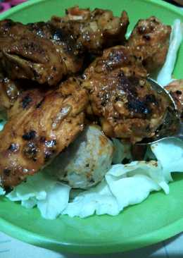 Grilled chicken and ball diet