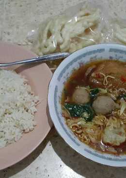 Bakso sayur ala ala