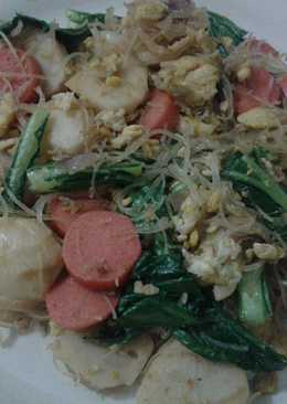 Bihun Goreng Baso Sosis