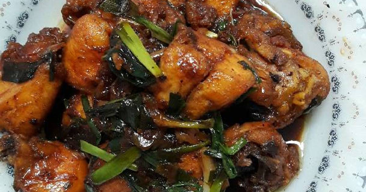 Resep Ayam kecap Teriyaki ala Santi Gruis