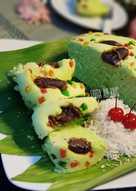 Bolu pandan kukus kurma #KamisManis #bikinRamadanBerkesan