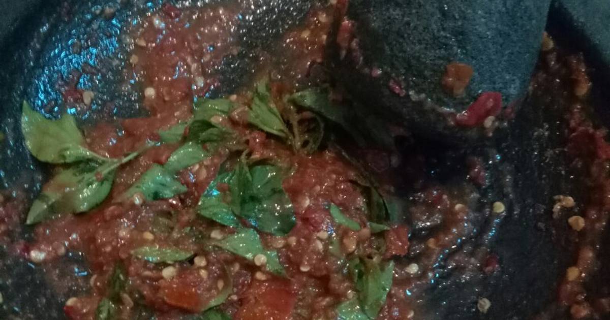 189 resep sambal terasi mentah enak dan sederhana - Cookpad