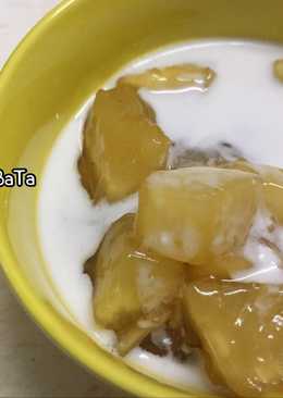 Singkong Manis kuah santan