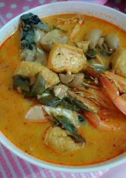 kari laksa kepala ikan dan udang