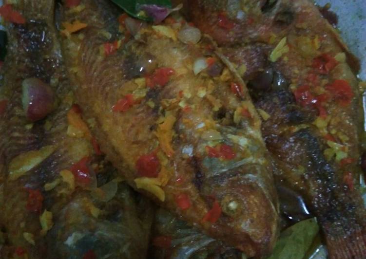 Resep Ikan nila masak acar kuning By tatik asriasih